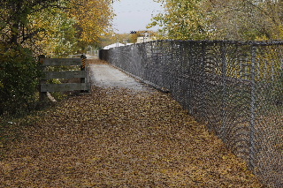 The start of the trail in Reedsburg